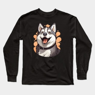 Good Husky Boy Long Sleeve T-Shirt